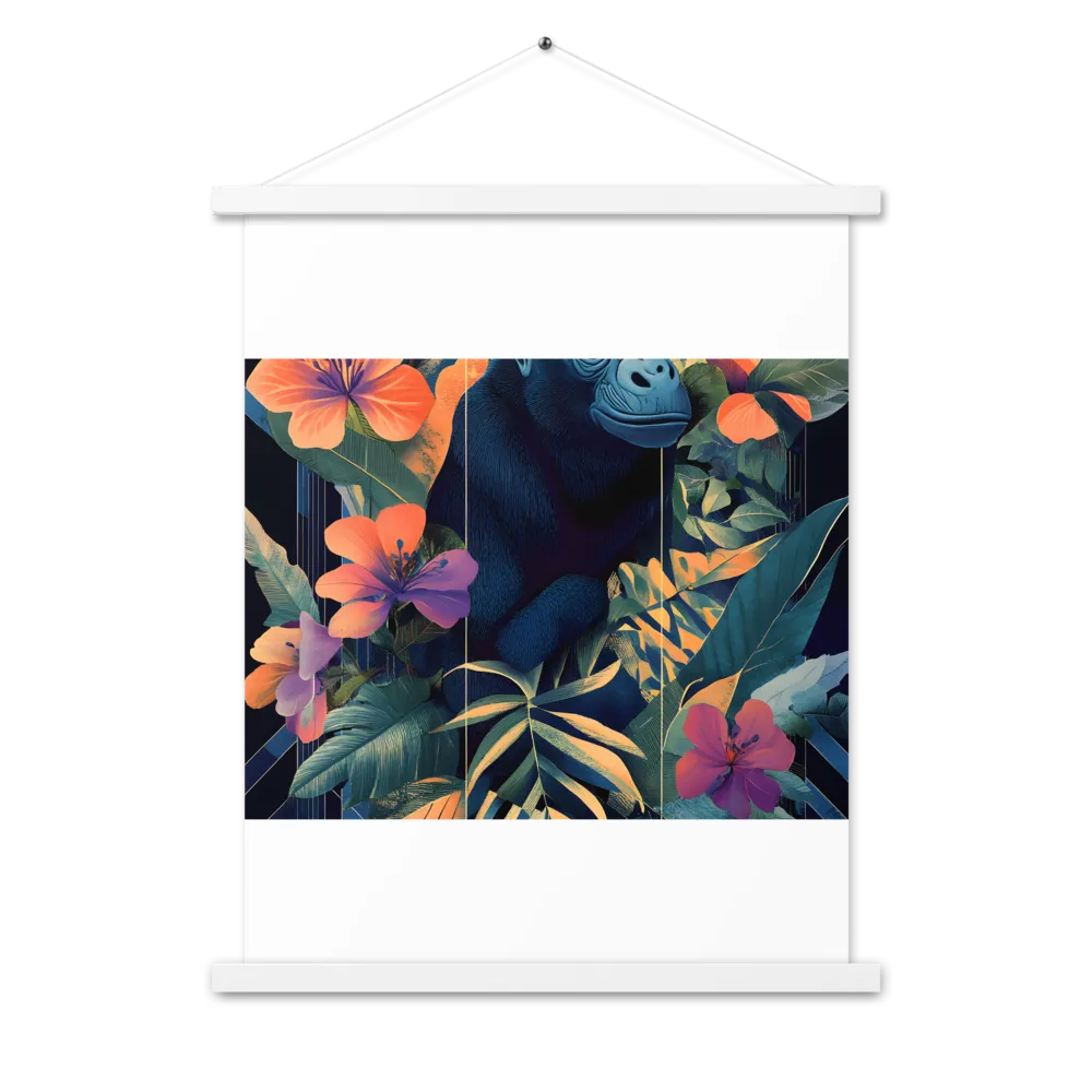 Harmony of Nature and Geometry | Poster With White Wood Hanger | 18″×24″