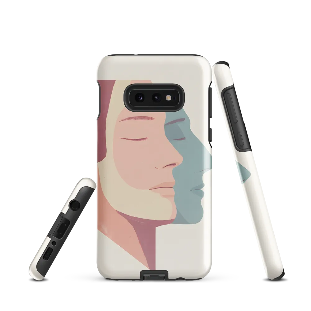 Dual Facets of Serenity | Phone Case |  S10e | Tough Case | Glossy