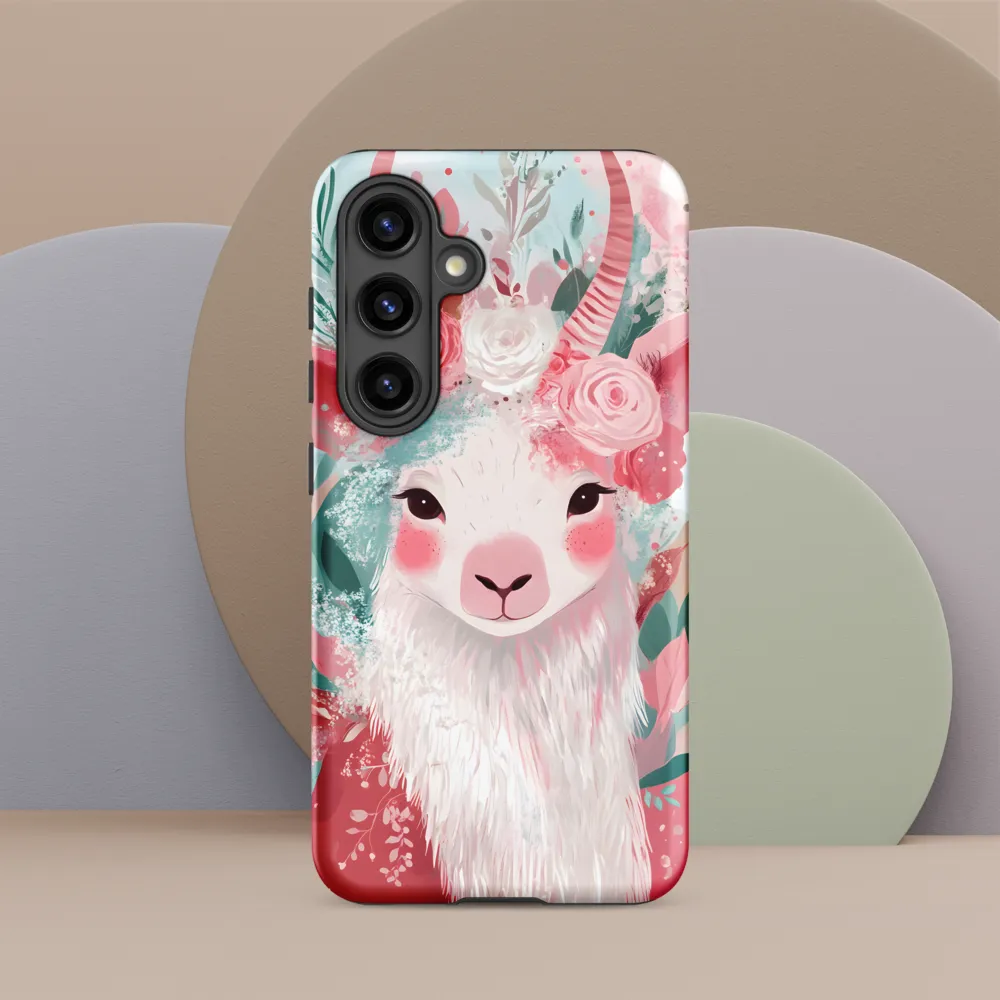 Spring Whimsy: The Floral Goat