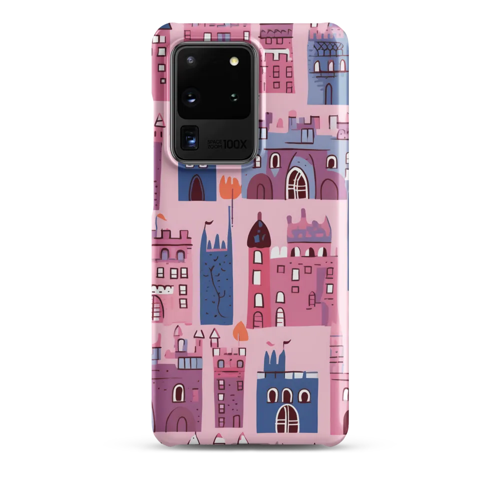 Whimsical Castles: A Playful Tapestry | Phone Case |  S20 Ultra | Snap Case | Matte