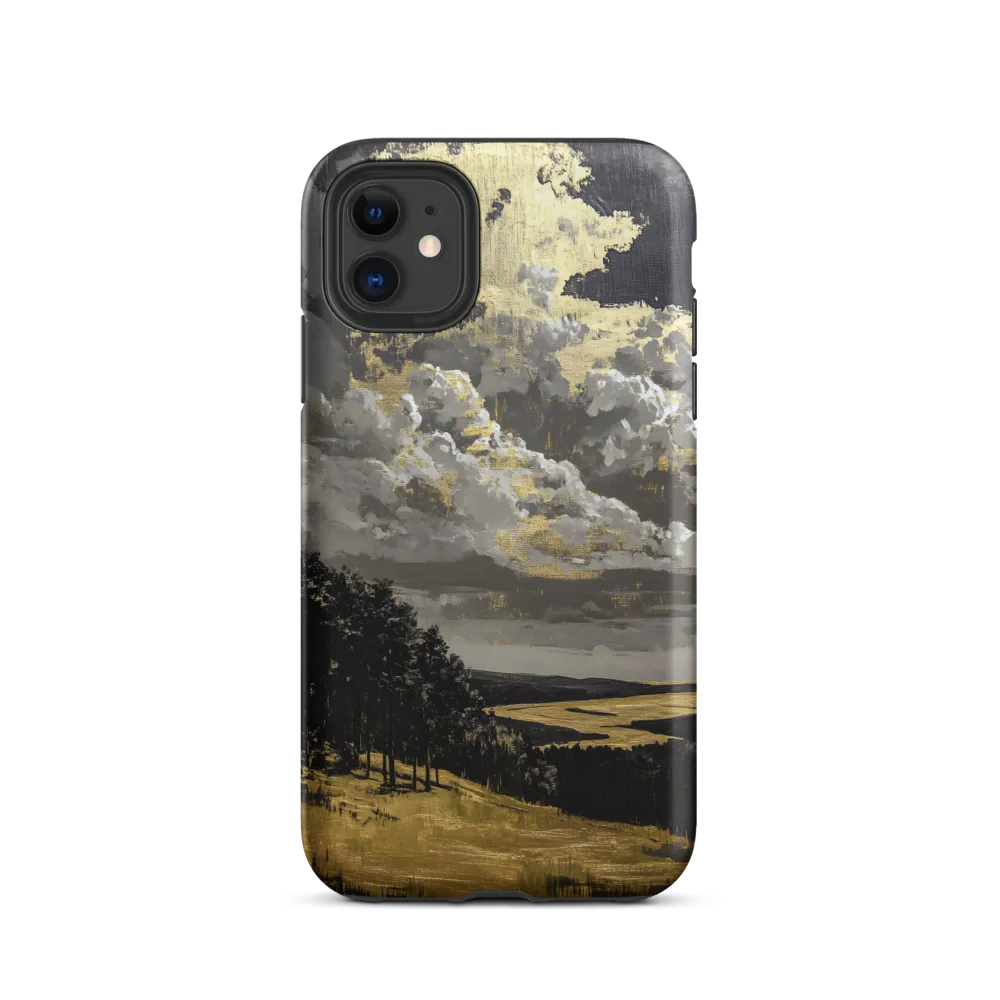 Golden Serenity in a Dramatic Sky | Phone Case |  11 | Tough Case | Matte