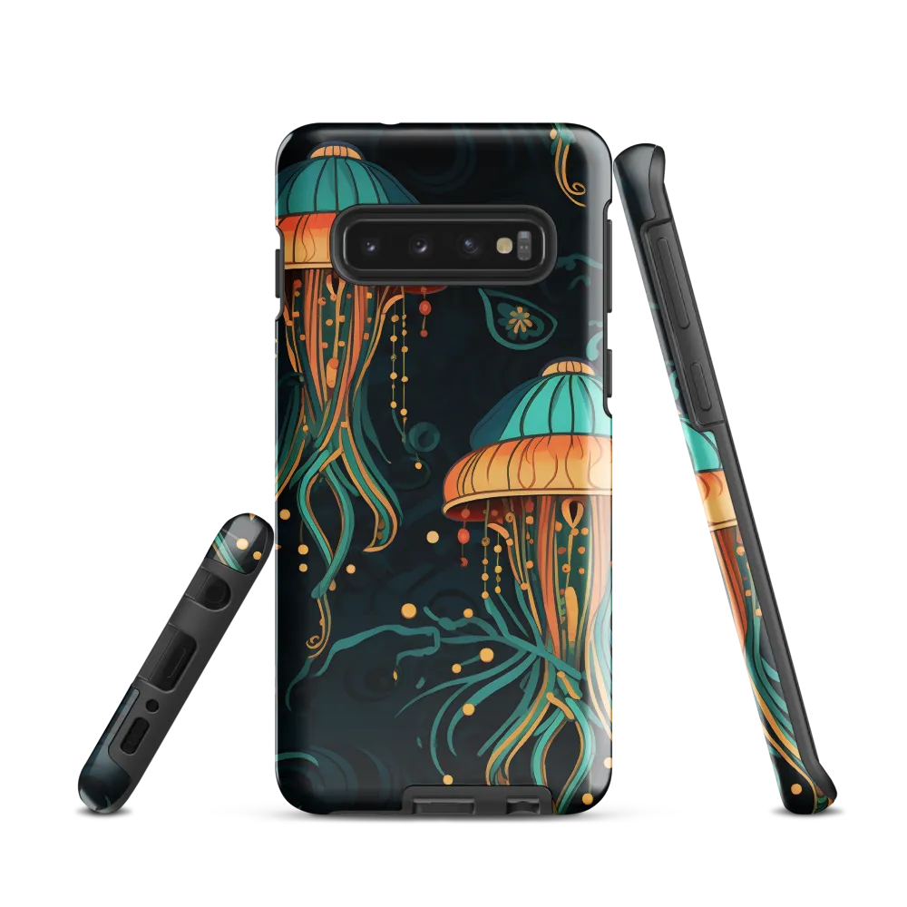 Symphony of Jellyfish | Phone Case |  S10 | Tough Case | Glossy