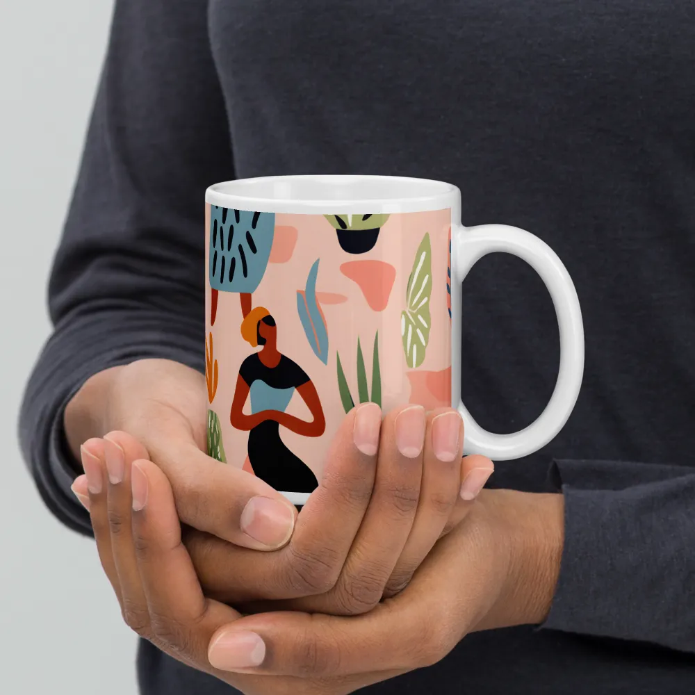 Harmony of Nature and Femininity | Mugs | Multiple Sizes & Colors