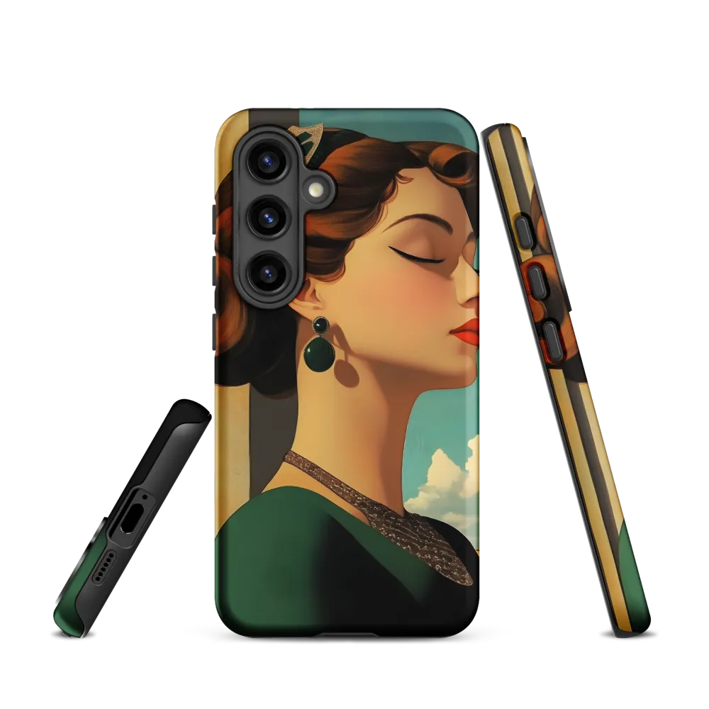 Elegance in Art Deco: A Portrait of Grace