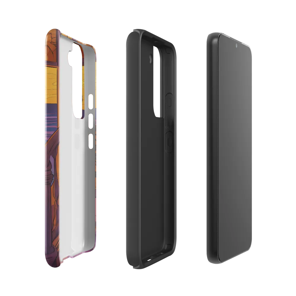 Whispers of the Sunset | Phone Case |  S22 | Tough Case | Glossy