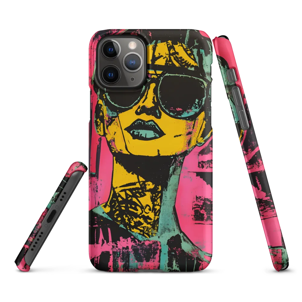 Confident Portrait in Neon Colors