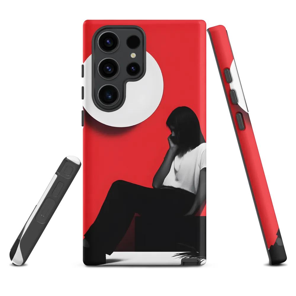 Contemplation in Red