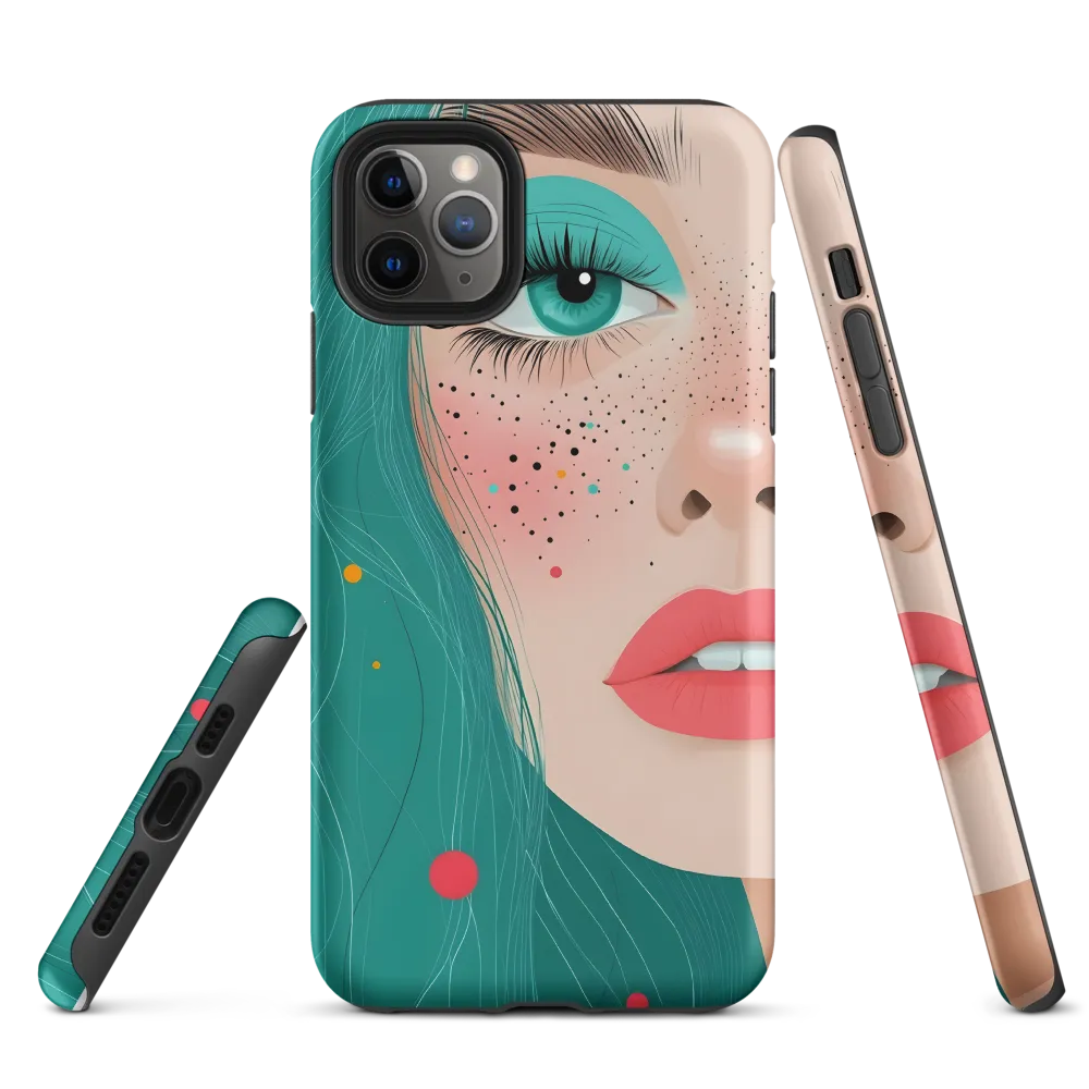 A Playful Portrait: Turquoise Temptation