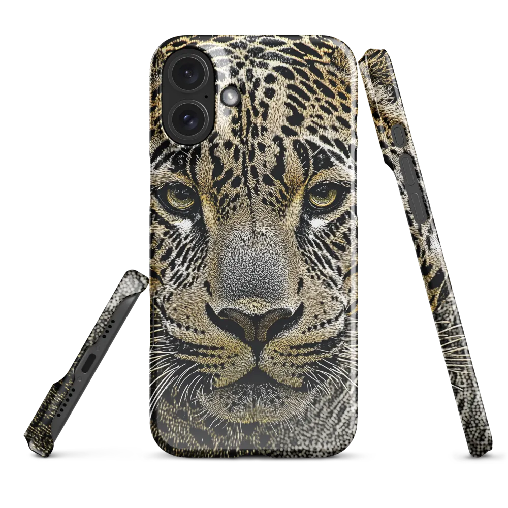 The Majestic Gaze: Portrait of a Leopard