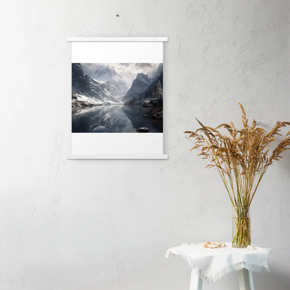 Echoes of Tranquility | Poster With White Wood Hanger | 18″×24″