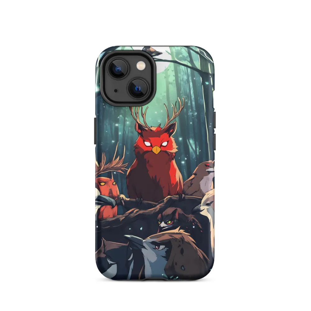 Gathering in the Moonlit Forest