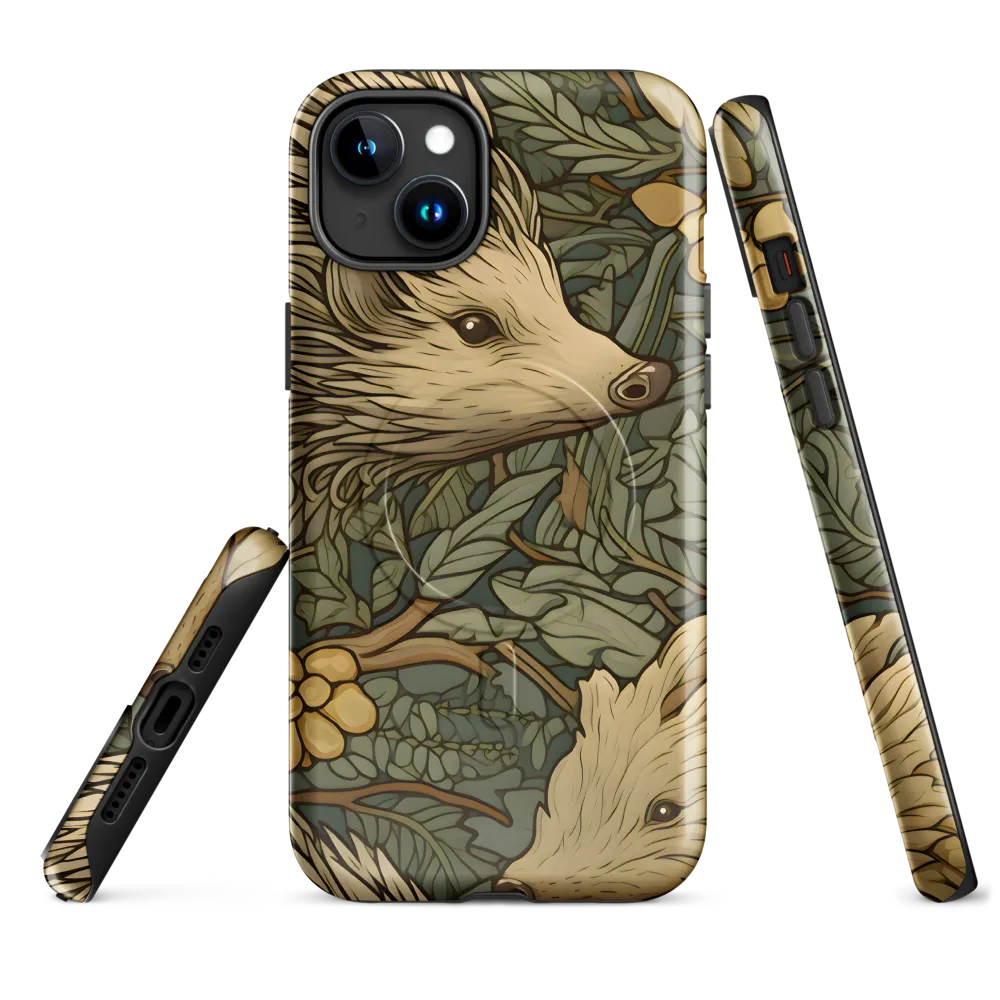 Whimsical Hedgehog Garden