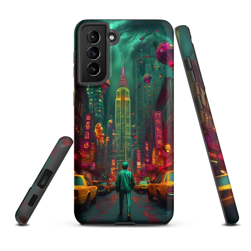 Neon Dreams: A Surreal Urban Journey