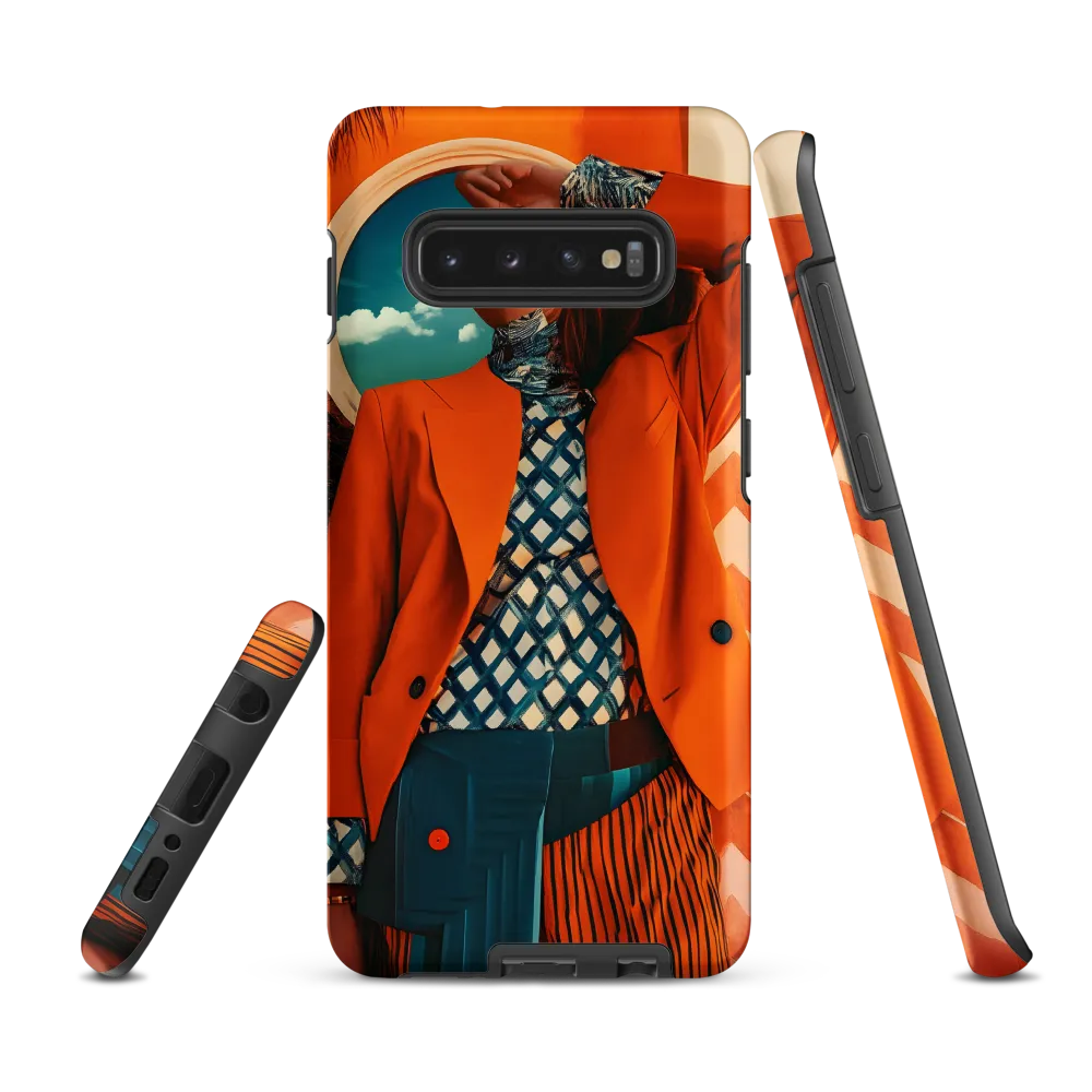 Vibrant Interplay: A Fusion of Fashion and Nature