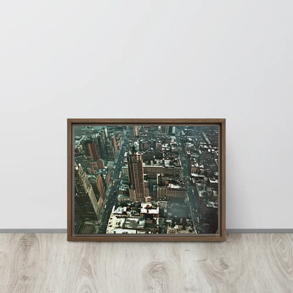 Aerial Symphony of Urban Life | Art Print