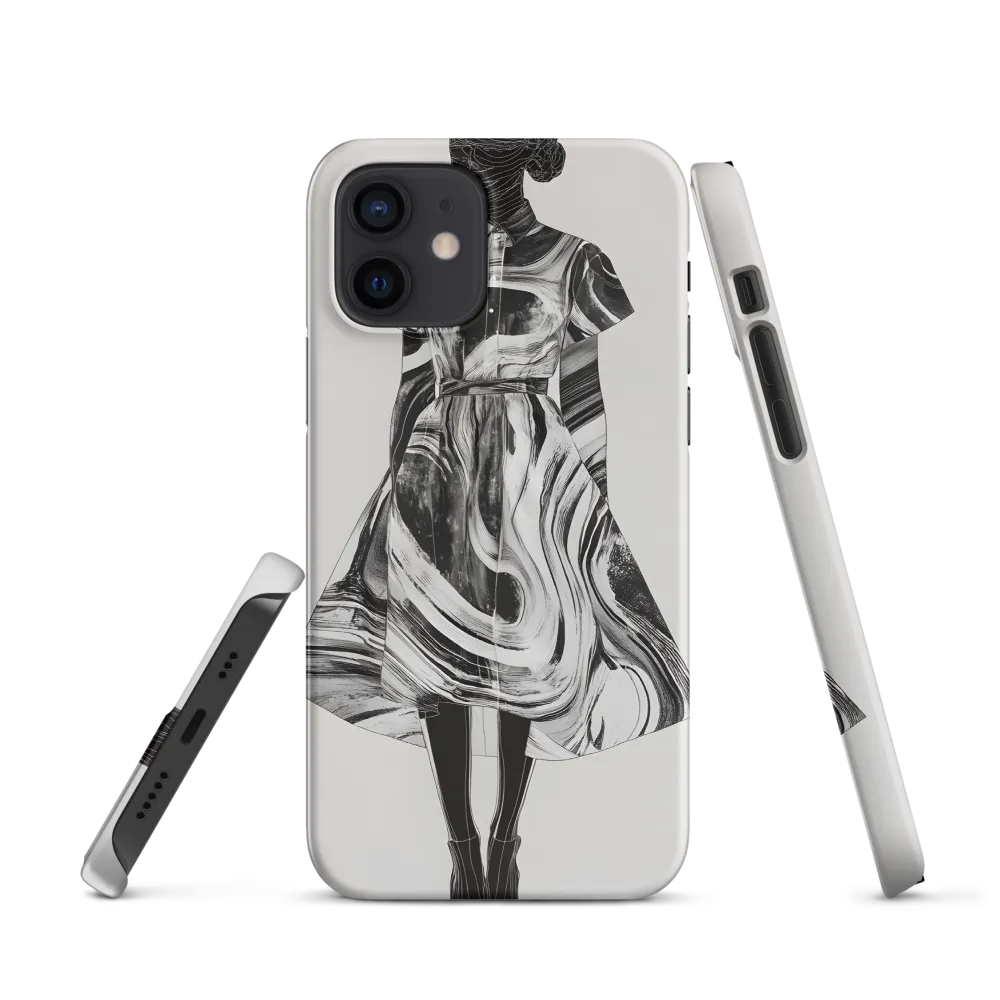 Whirls of Elegance: A Contemporary Fashion Design