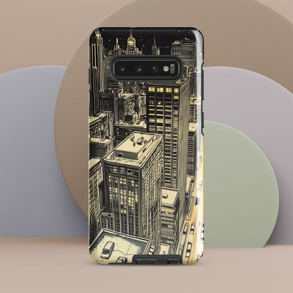 Nostalgia of the City at Night | Phone Case |  S10 Plus | Tough Case | Glossy