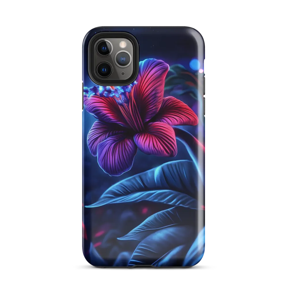 Illuminated Serenity: The Surreal Blossom | Phone Case |  11 Pro Max | Tough Case | Glossy