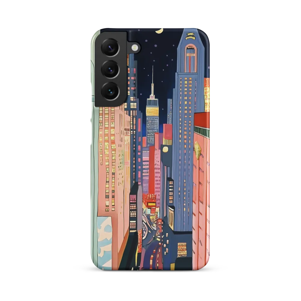 Urban Dreamscape: A Pop Art Night | Phone Case |  S22 Plus | Snap Case | Matte