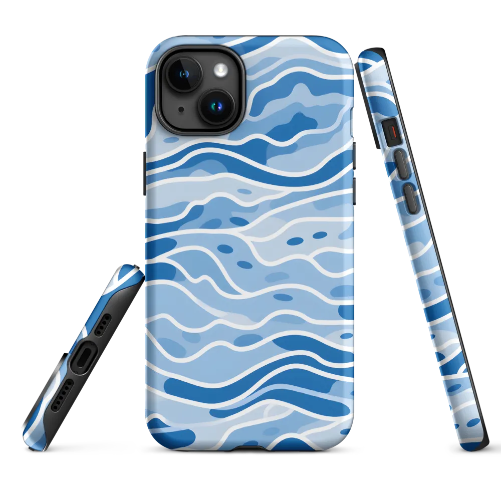 Fluid Harmony | Phone Case |  15 Plus | Tough Case | Matte