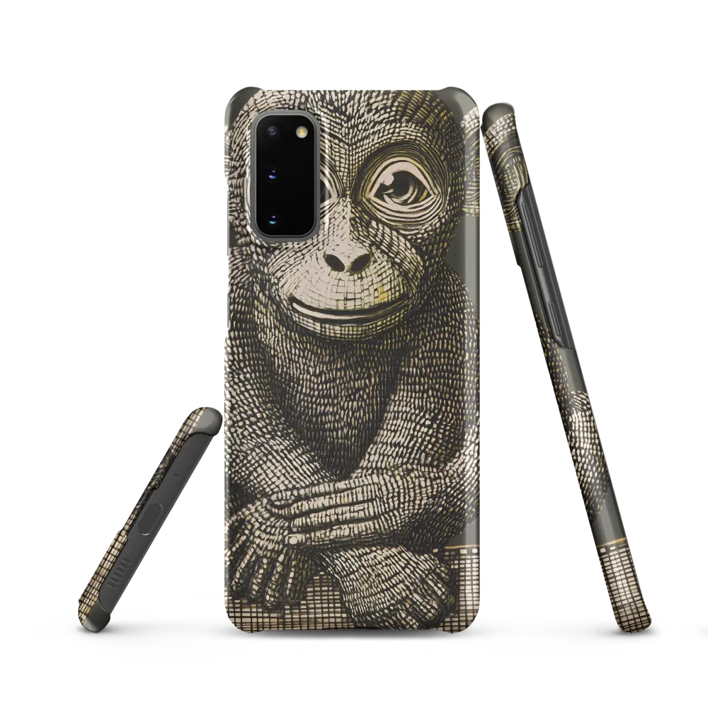 Intricate Primate Portrait