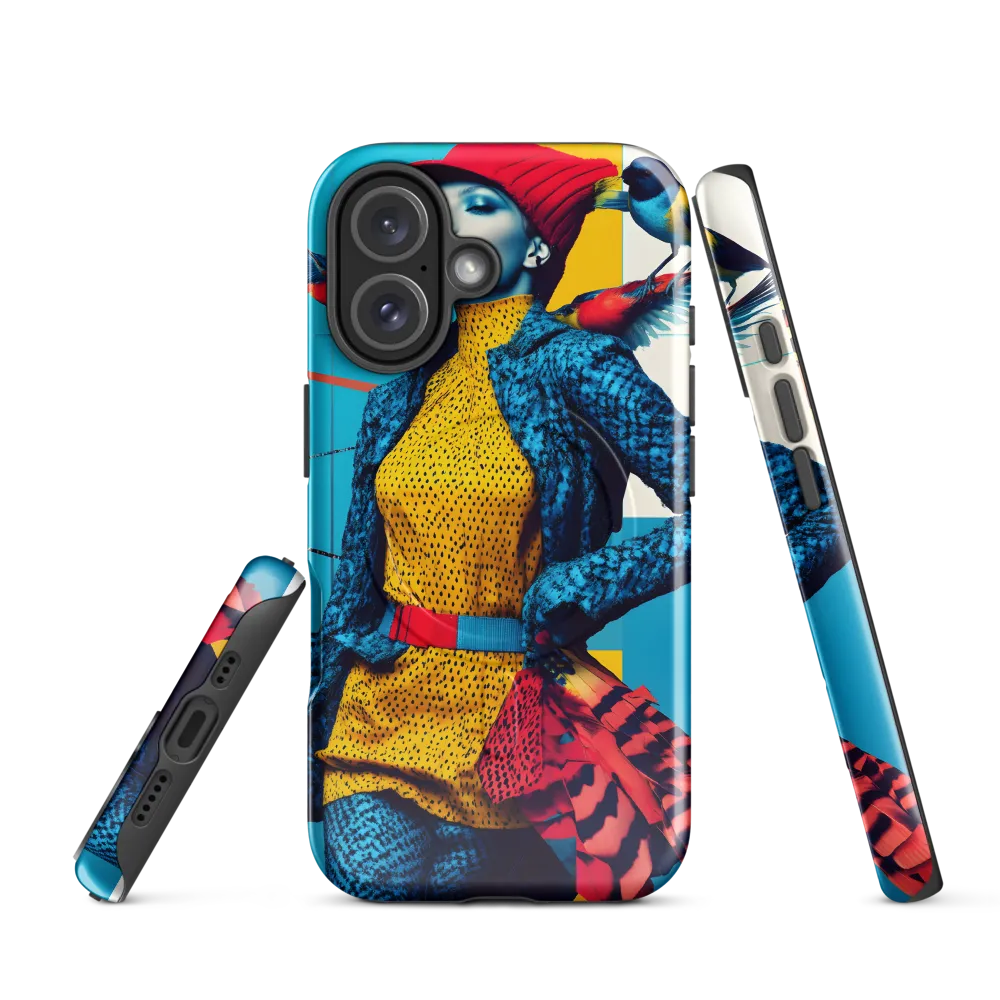 Vibrant Fusion of Nature and Fashion