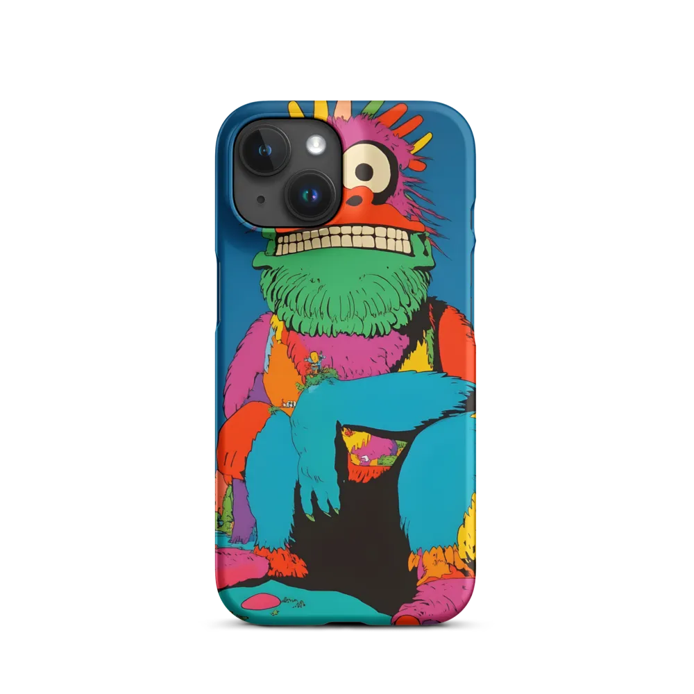 Whimsical Giant: A Playful Monster Encounter