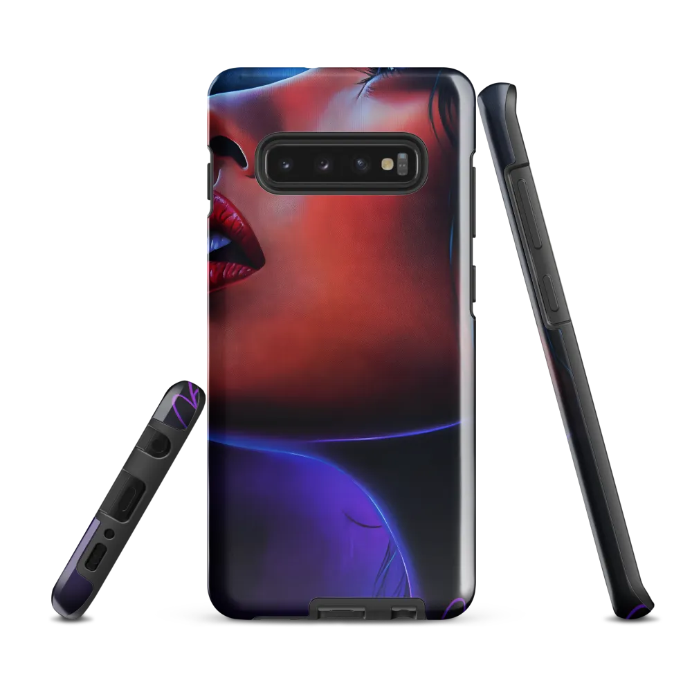 Ethereal Profile: A Pop Art Journey | Phone Case |  S10 Plus | Tough Case | Glossy