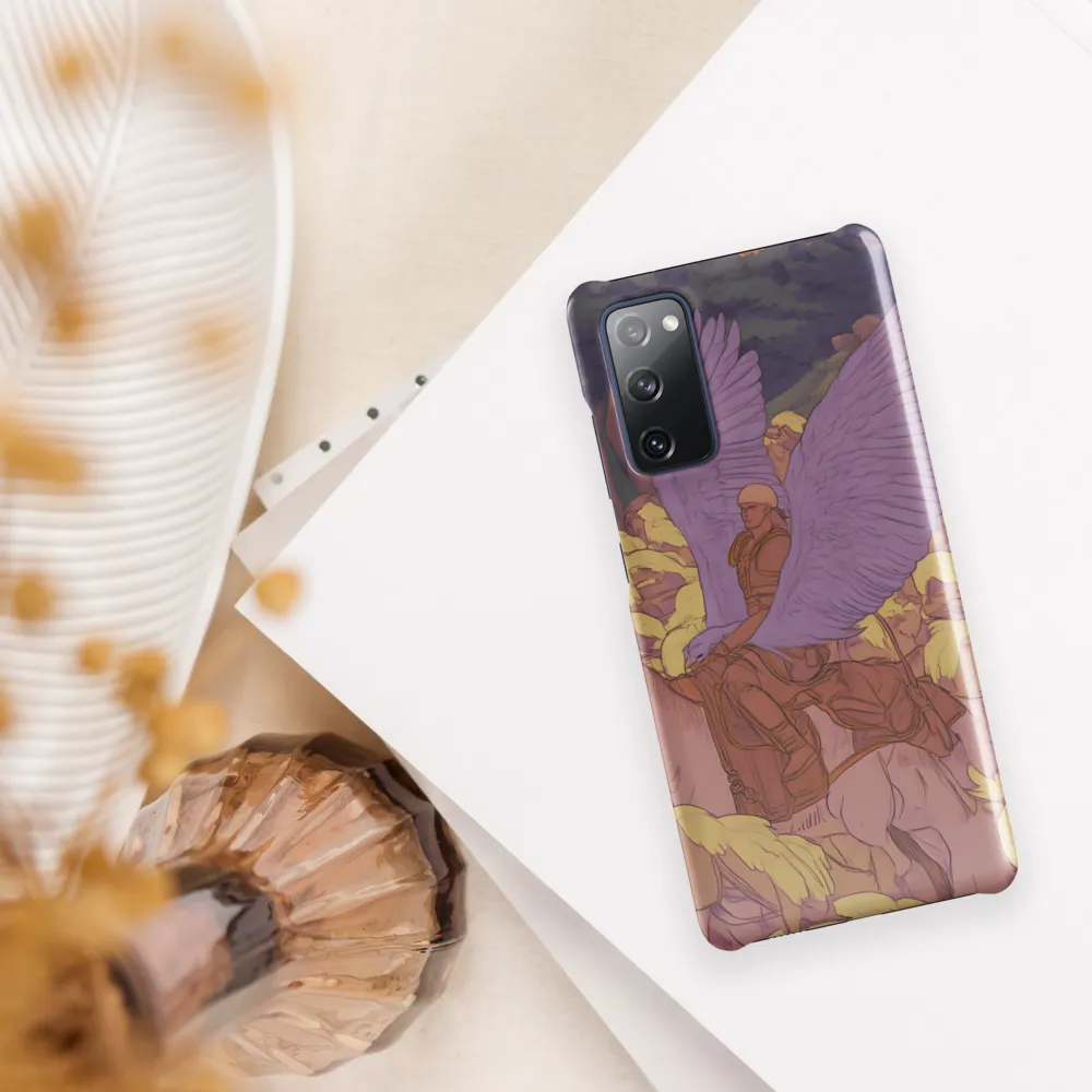 The Winged Guardian | Phone Case |  S20 FE | Snap Case | Glossy