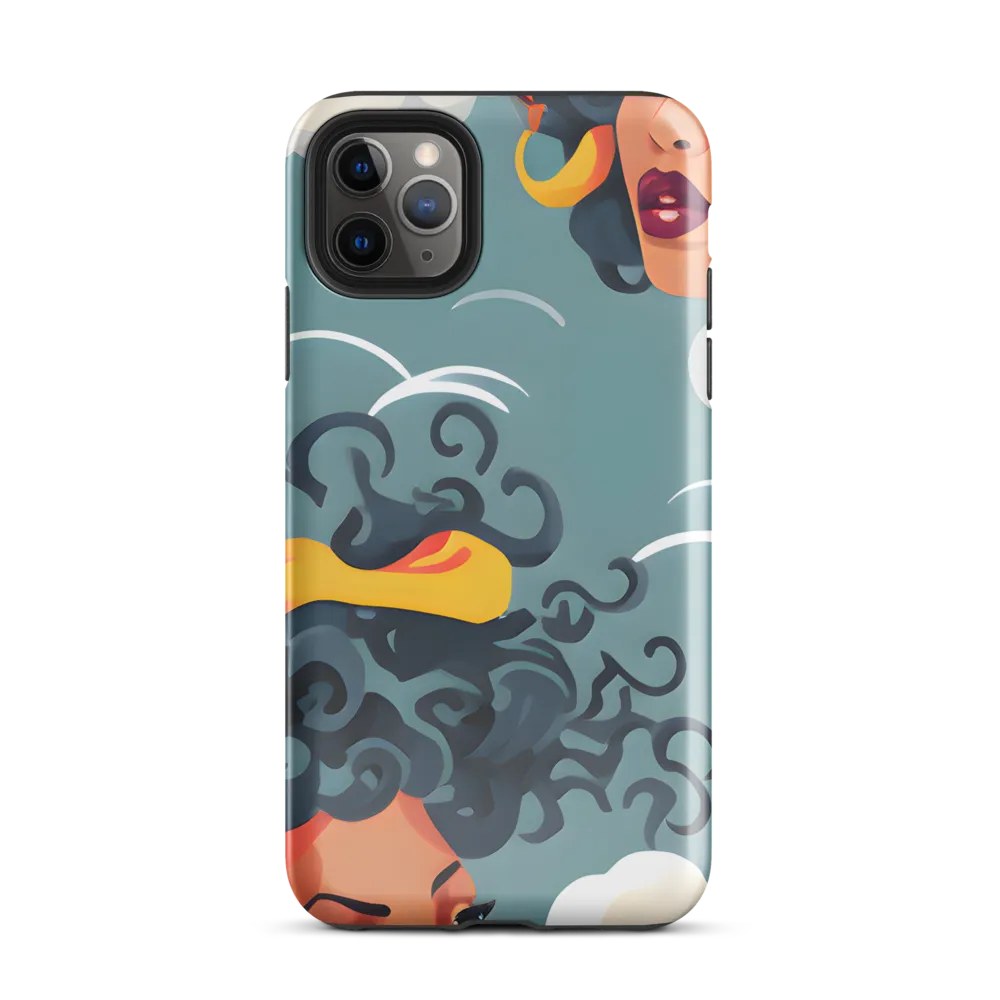 Dreamscapes of Elegance: A Vibrant Exploration of Clouds and Emotion | Phone Case |  11 Pro Max | Tough Case | Glossy