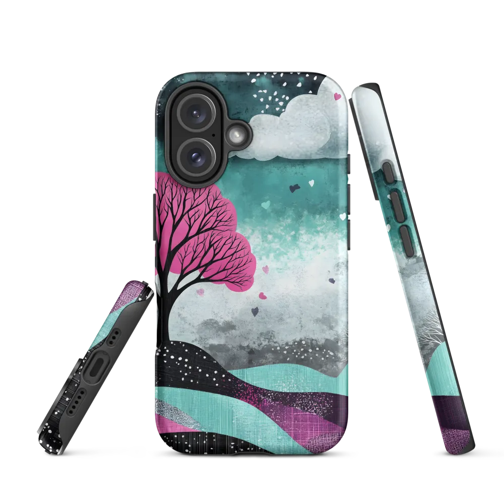 Whimsical Landscape of Love | Phone Case