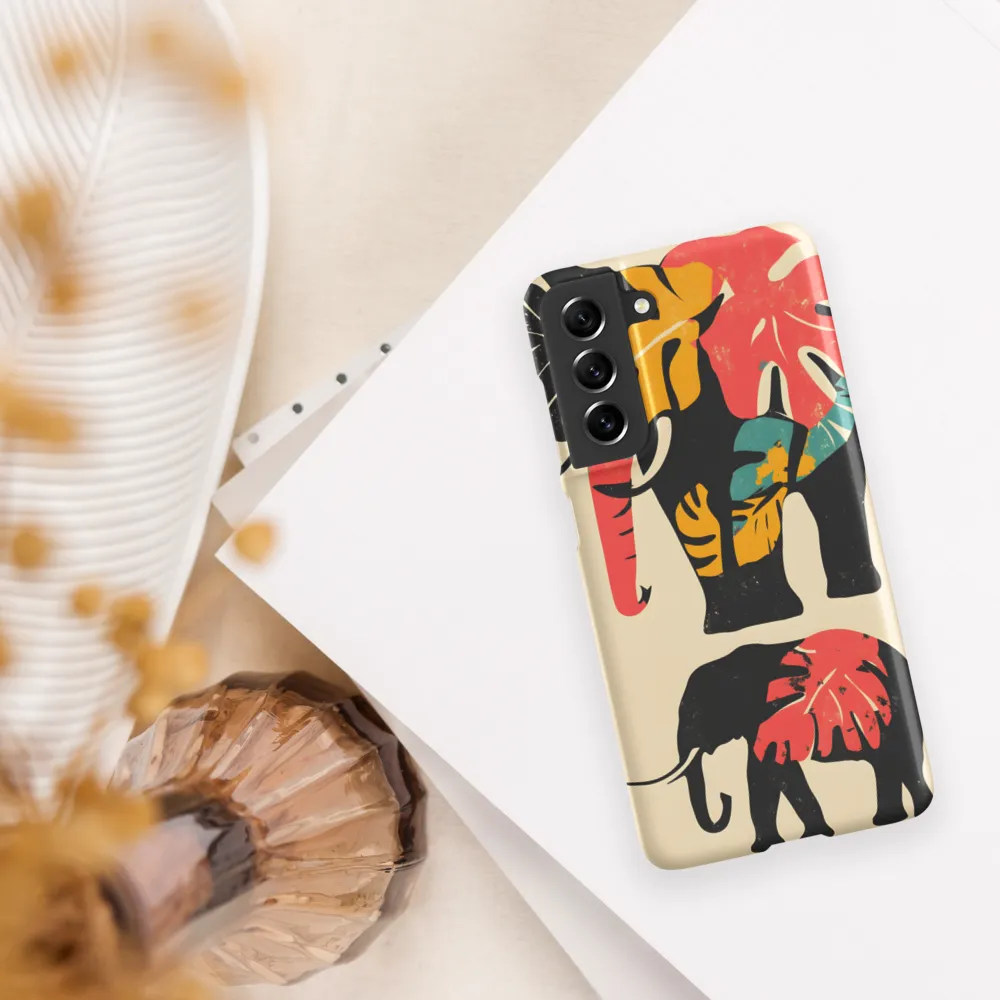 Tropical Elegance: The Elephant's Dance