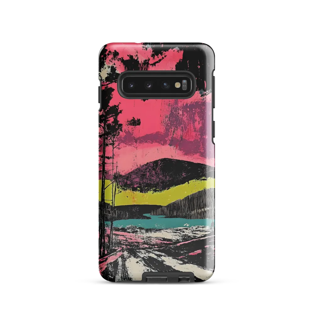Vibrant Horizons: A Landscape in Contrast
