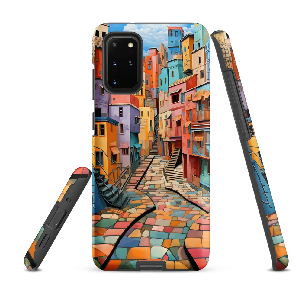 Vibrant Cityscape: A Kaleidoscope of Colors