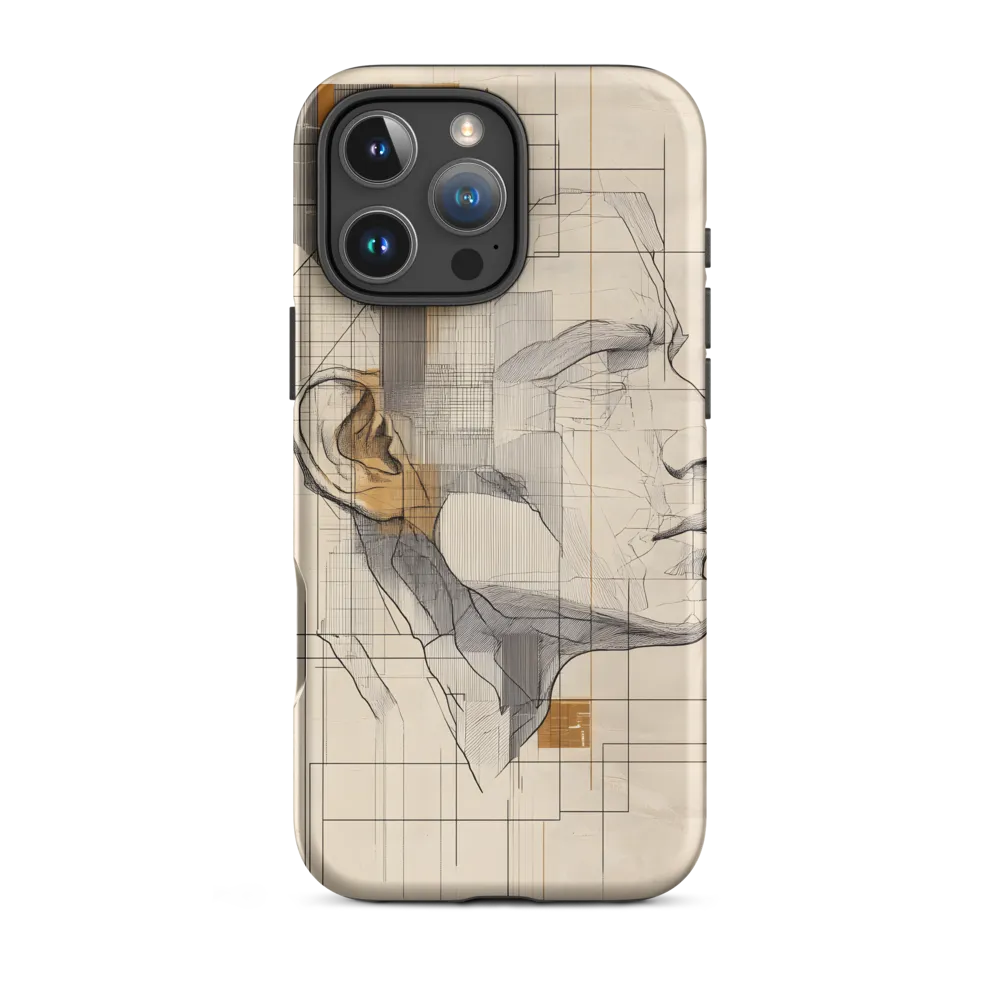 Geometric Reverie | Phone Case |  16 Pro Max | Tough Case | Matte