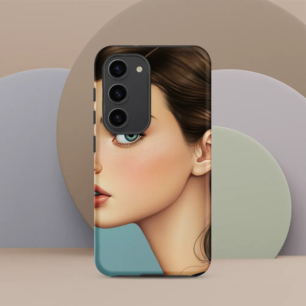 Captivating Gaze: A Modern Portrait