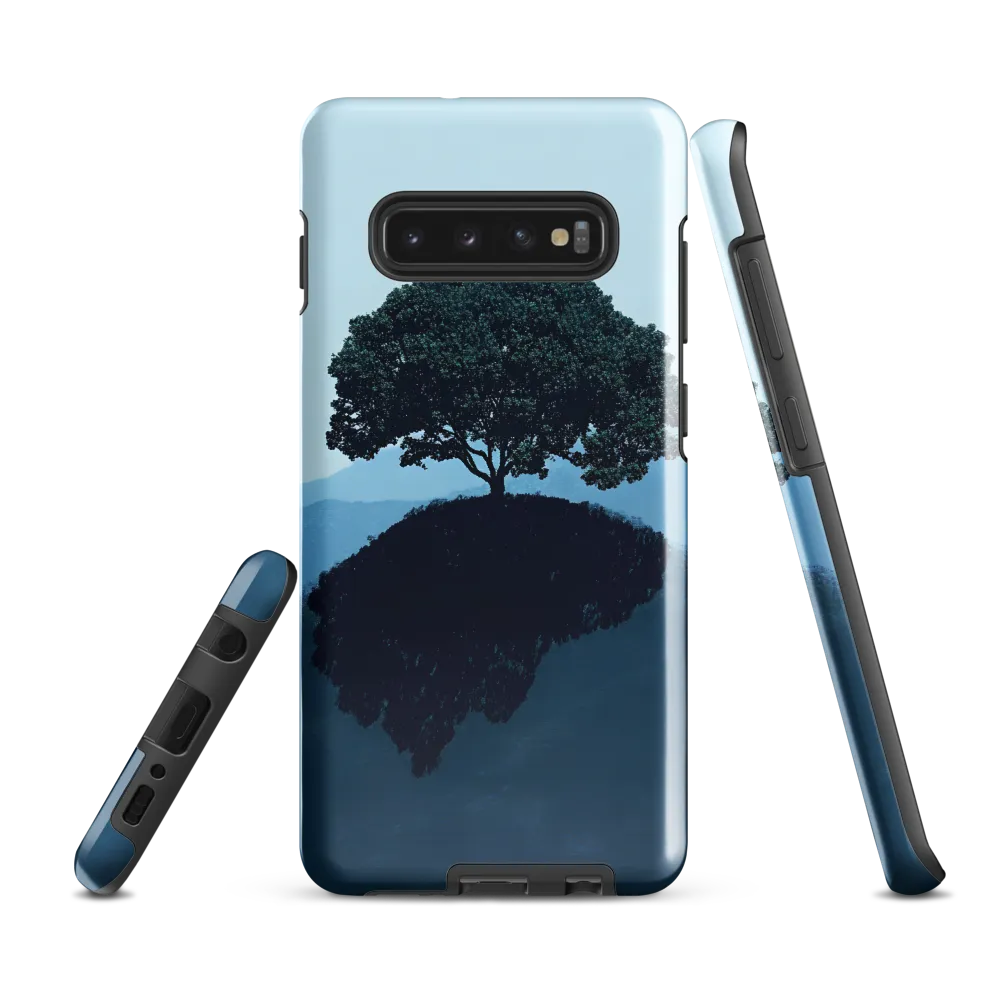 Solitude in Blue | Phone Case |  S10 Plus | Tough Case | Glossy