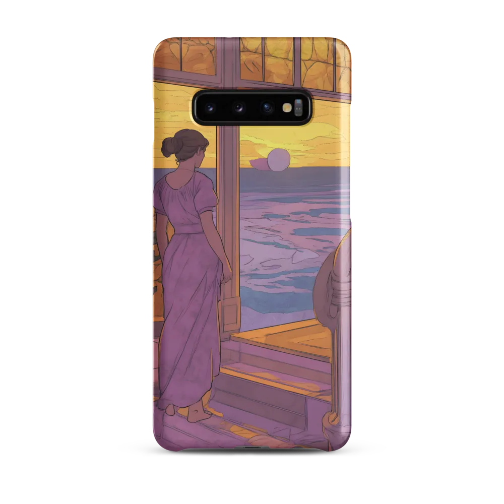 Whispers of the Sunset | Phone Case |  S10 Plus | Snap Case | Matte