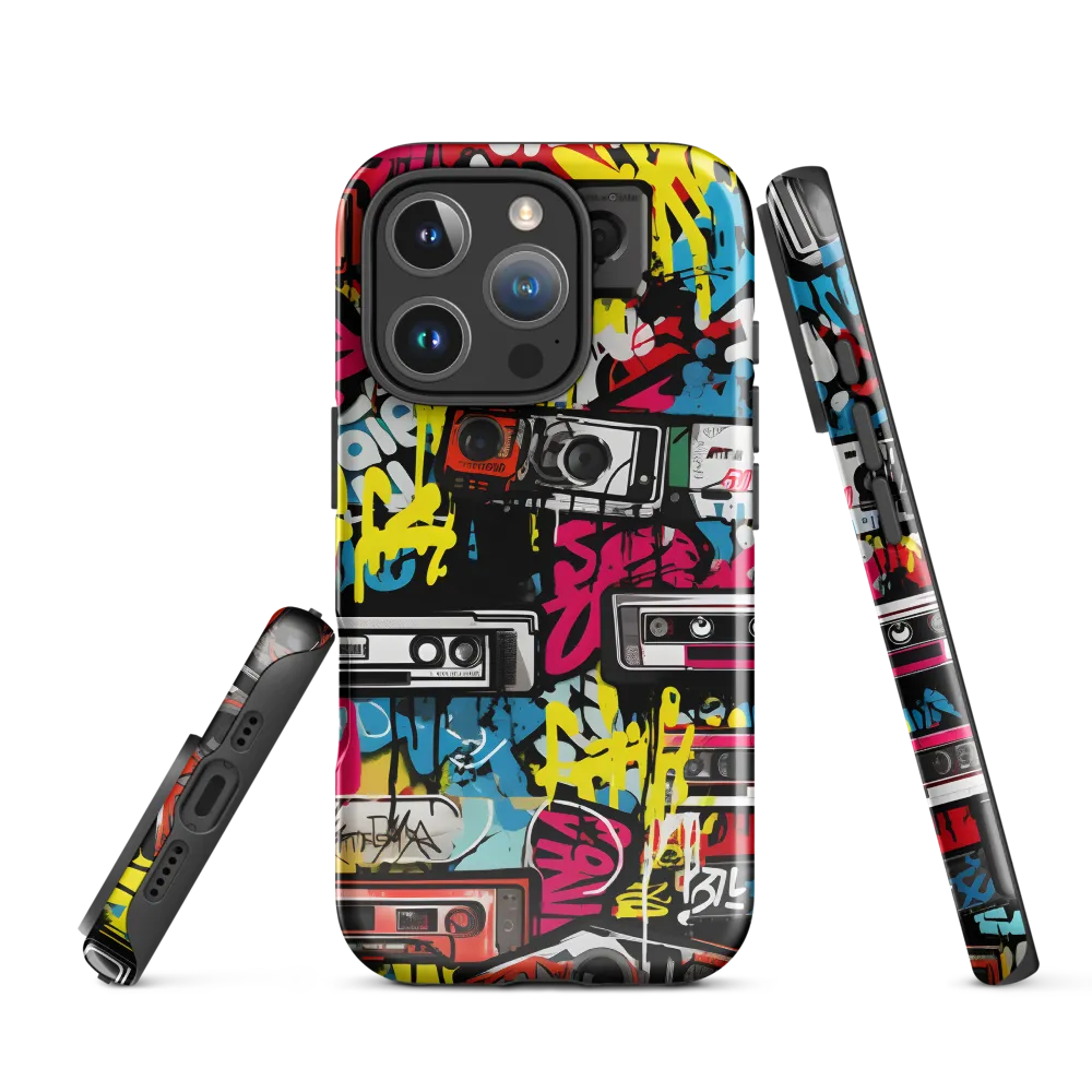 Urban Nostalgia: A Retro Cassette Explosion