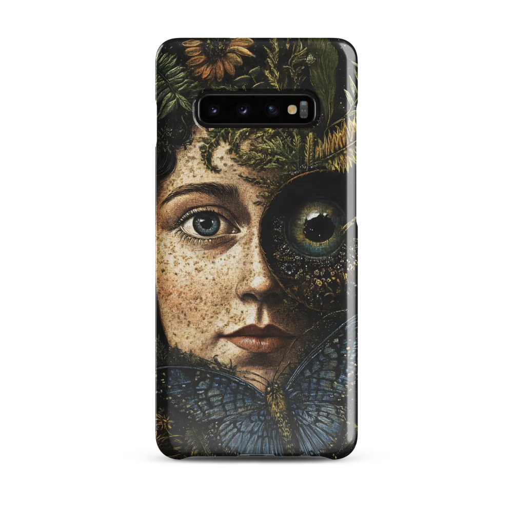 Nature's Embrace: A Surreal Portrait | Phone Case |  S10 Plus | Snap Case | Glossy