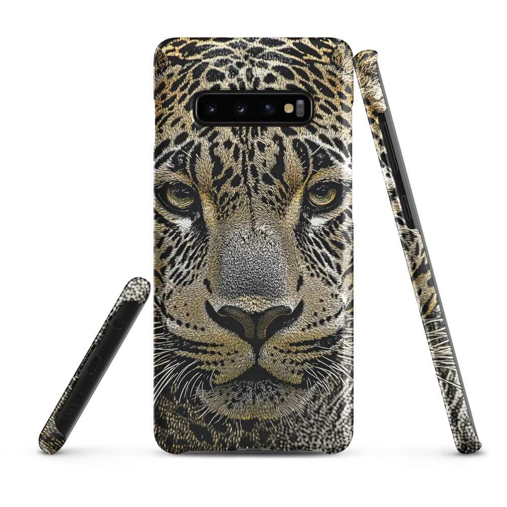 The Majestic Gaze: Portrait of a Leopard