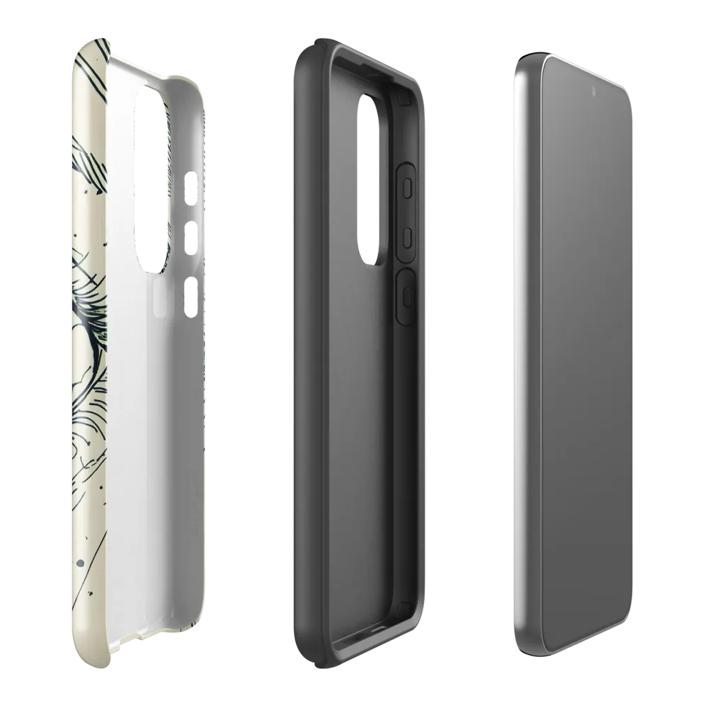 Observant Gaze | Phone Case |  S23 Plus | Tough Case | Glossy