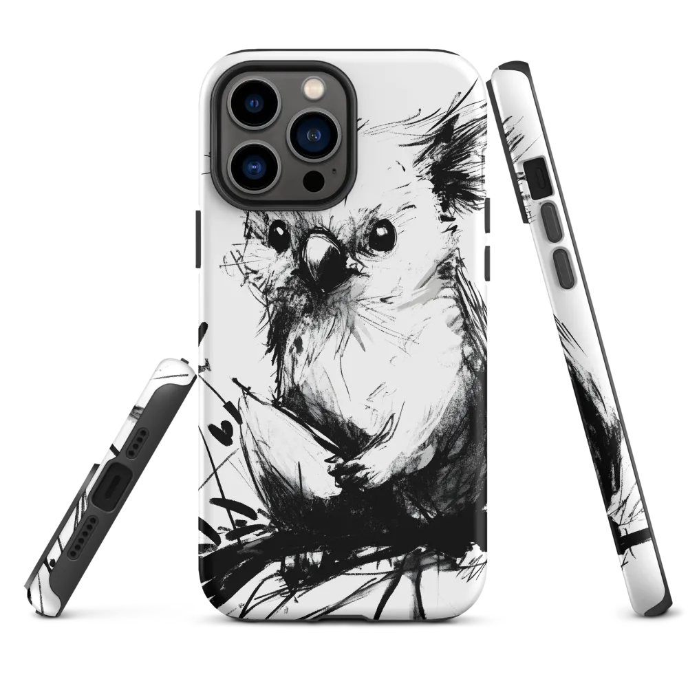 Whimsical Koala in Ink