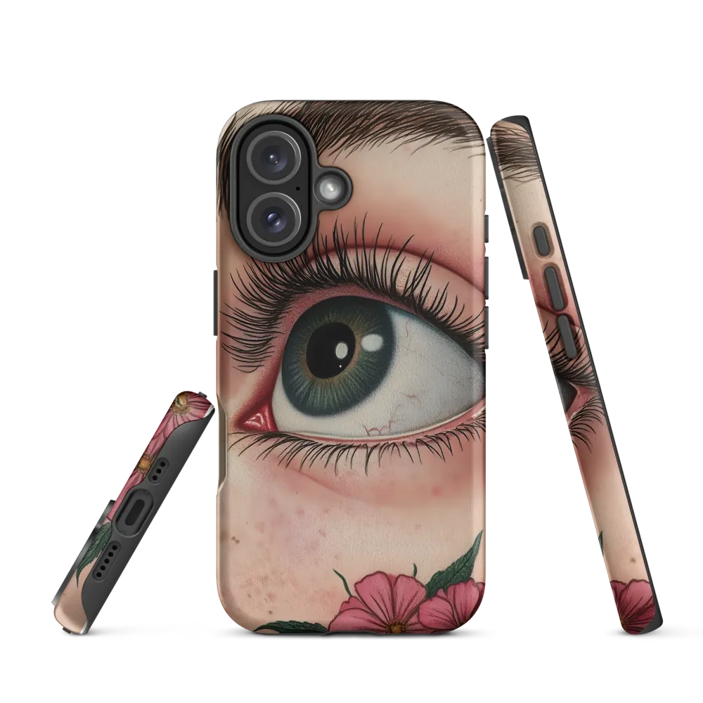 The Introspective Gaze | Phone Case |  16 | Tough Case | Matte