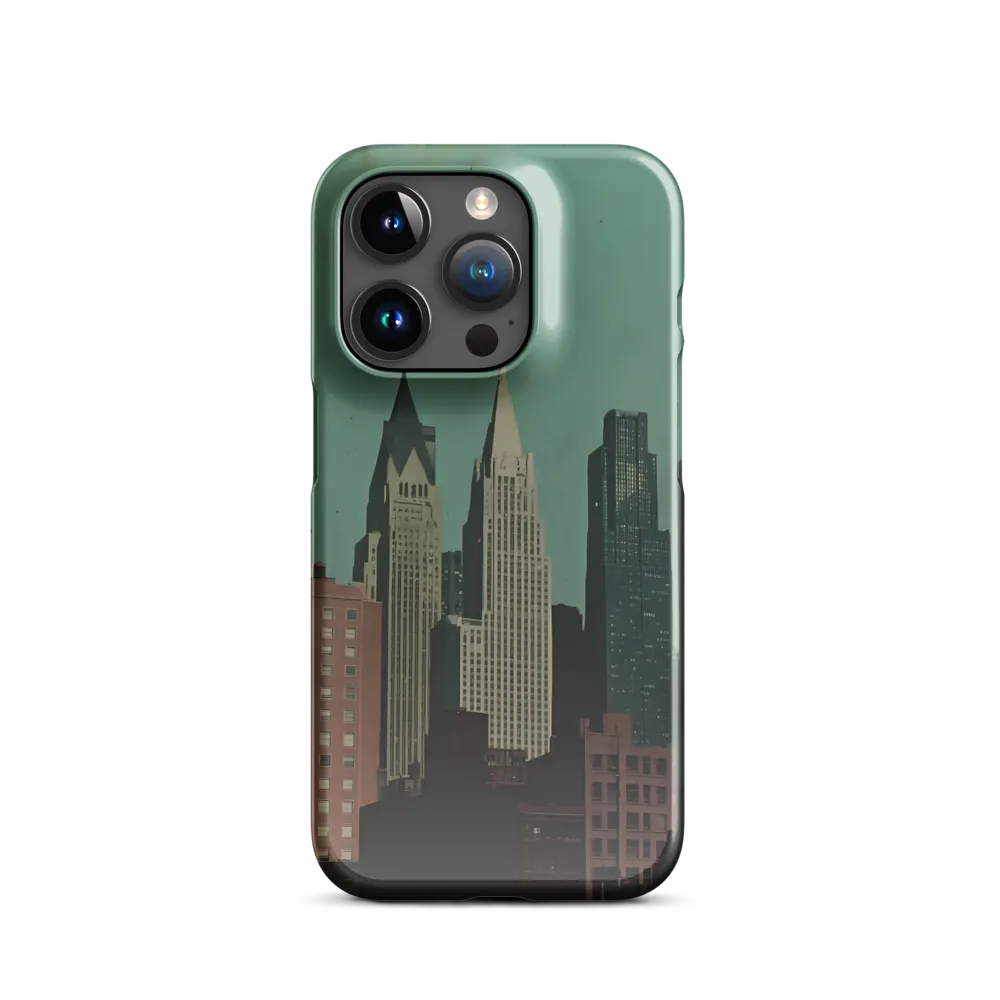 Urban Nostalgia: A Retro Cityscape