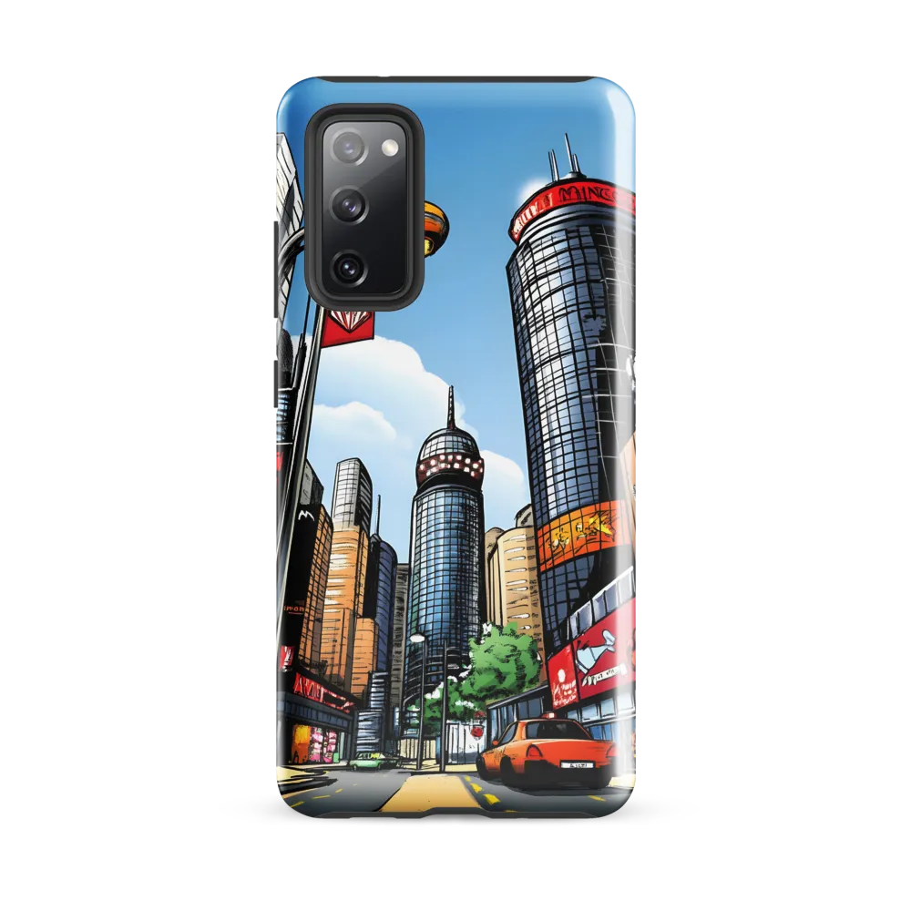 Urban Pulse: A Comic Cityscape