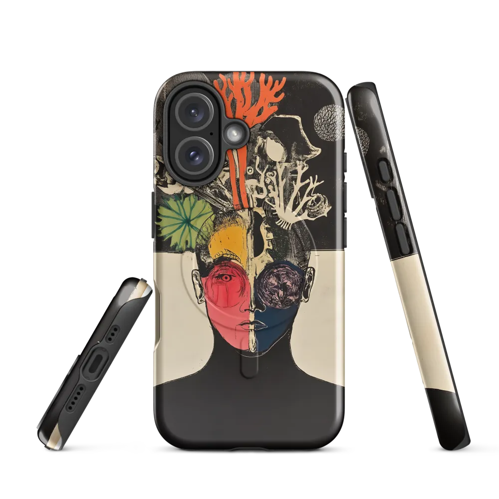 Coral Thoughts | Phone Case |  16 | MagSafe® Tough Case | Glossy