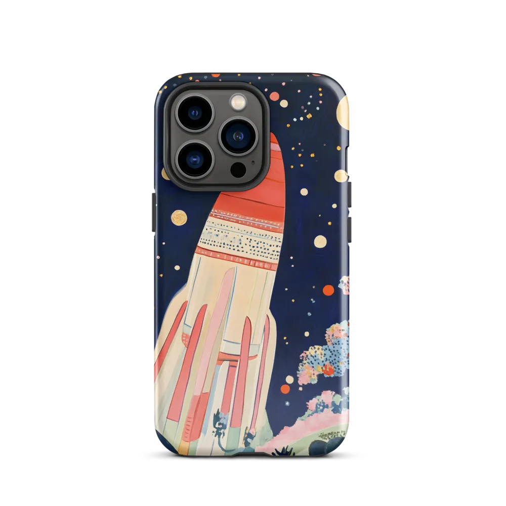 Cosmic Dreams: The Rocket's Journey