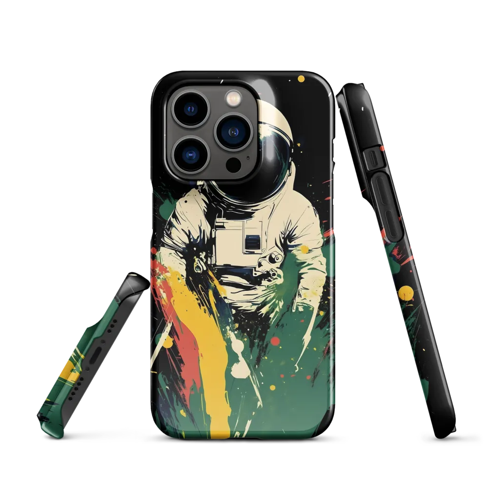 Cosmic Splash: The Astronaut's Journey