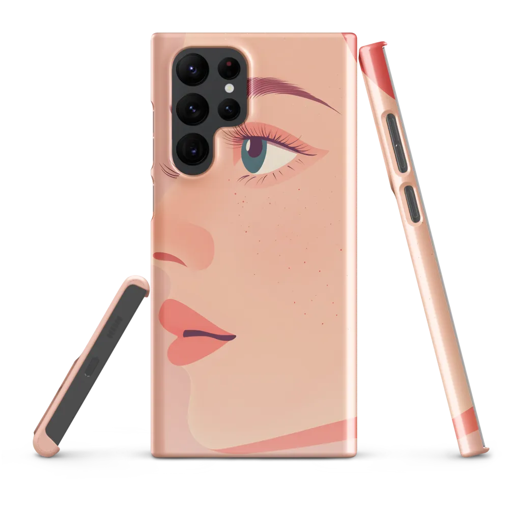 Serenity in Profile | Phone Case |  S22 Ultra | Snap Case | Glossy
